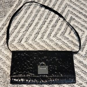 Miss Gustto Faux Leather Shoulder Purse / Clutch